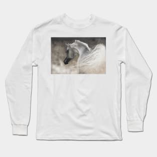 Angel in White Long Sleeve T-Shirt